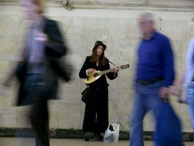 Уличные музыканты. Фото: "ЖЖ" Уличные музыканты. Фото: "ЖЖ"